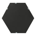 thumbnail image 6 of Kate and Laurel Laverty Modern Hexagon Framed Mirror, 24 x 26, Dark Silver, Geometric Wall Decor, 6 of 8