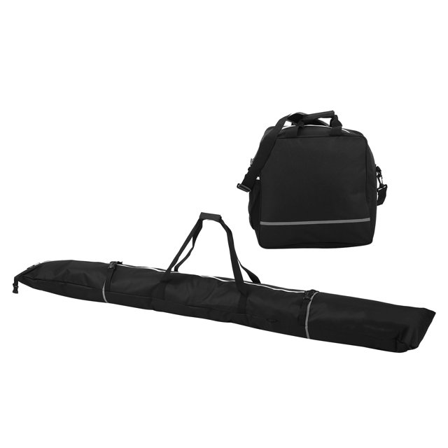 Peahefy Nylon Snowboard Bag And Ski Boot Storage Bags Waterproof Carry Travel Case Set