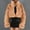 Khaki-A, variant on Winter Coats for Women,Warm Fluffy Faux Fur Jackets,Plus Size Womens Ladies Solid Warm Faux Coat Jacket Winter Turn Down Collar Outerwear Fuzzy Jacket Coat Jackets for Women Clearance