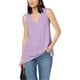thumbnail image 1 of INC Blusa sin mangas con dobladillo de pañuelo para mujer, Púrpura, X-Large I-N-C Top sin mangas, 1 of 2