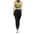 thumbnail image 6 of JANDEL Women's PRO High-waist Yoga Running Fitness Pants Tight-fitting Stretch Sports Trousers Plus Fleece Trousers, Green M, 6 of 12
