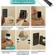 thumbnail image 4 of Estante de cocina, estante de pared, perchero, independiente, clavo, acero inoxidable negro, suministros de cocina-（40 cm）, 4 of 5