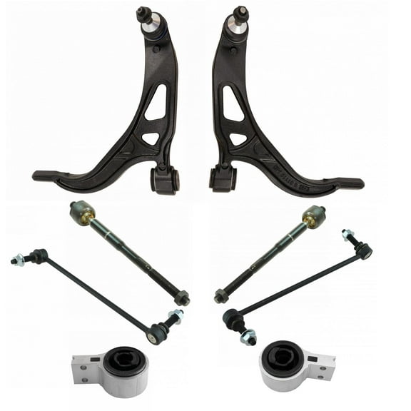 TRQ Front Lower Ball Joints Bushings Tie Rods & Sway Links Kit for Ford Explorer PSA69747