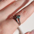 thumbnail image 3 of Juego Valorant Sage Gamer Anillo Ajustable Para Hombre Mujer Plata Chapado Azul Diamantes De Imitación Joyería Cosplay Regalo, 3 of 4