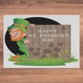 thumbnail image 5 of Ambesonne Celebration Jigsaw Puzzle Durable Cardboard, Plank Shamrock, 1000 pcs, Umber and Emerald, 5 of 5