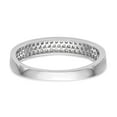 thumbnail image 5 of Solid 14k White Gold Engagement Diamond Wedding Band Ring Size 5.5 (.365 cttw.), 5 of 8