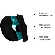 Everlasting Comfort Donut Pillow 2-in-1 Ergonomic Memory Foam Seat Cushion & Hemorrhoid Pillow