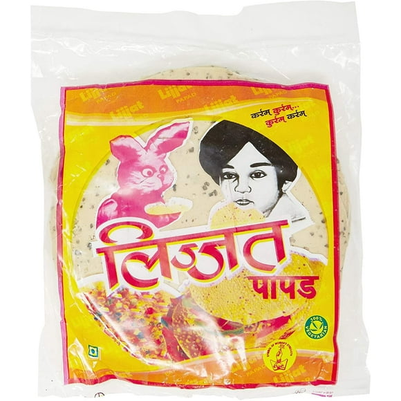 Lijjat Jeera Papad, 200g