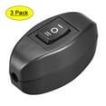 thumbnail image 1 of Interruptor de Cable en Línea Unique Bargains AC250V 6A/ 125V para Lámpara de Mesa de Dormitorio Luz de Escritorio Negro 3pcs, 1 of 5