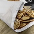 thumbnail image 5 of Ambesonne Yorkie Place Mats Set of 4, Long Haired Domestic Pet, Standard Size, Mustard Black, 5 of 6
