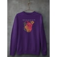 thumbnail image 3 of Dream With Your Eyes Wide Open Sweatshirt Men -Image by Shutterstock, Male Small, 3 of 4
