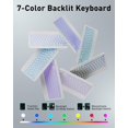 thumbnail image 2 of Funda con teclado TUNKARMOR para iPad de 9.ª, 8.ª y 7.ª generación 10.2, 2 of 9