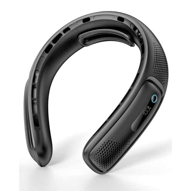Ventilador de cuello portátil Jkjoy 4 Turbo, sin aspas, 4000 mAh, recargable por USB