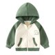 thumbnail image 1 of Gibobby Abrigos de invierno para niños y niñasChaqueta con capucha y estampado de dinosaurio de manga larga para niños pequeños y bebés, abrigo con crema(AG, 3-4 Años), 1 of 3