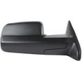 thumbnail image 2 of 60193C - Fit System Passenger Side Towing Mirror for 13-18 Ram Pick-Up 1500, 2500, 12-18 3500, Code (GPD), flip-out-head, dual lens, textured black, foldaway, Manual Fits select: 2012 DODGE RAM 3500, 2 of 2