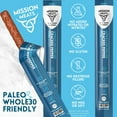 thumbnail image 4 of Mission Meats Cracked Pepper Pork Meat Sticks – Healthy Snacks for Kids & Adults, Sugar Free, AIP Friendly, Paleo, Whole 30, 1oz (Pack of 12), 4 of 8