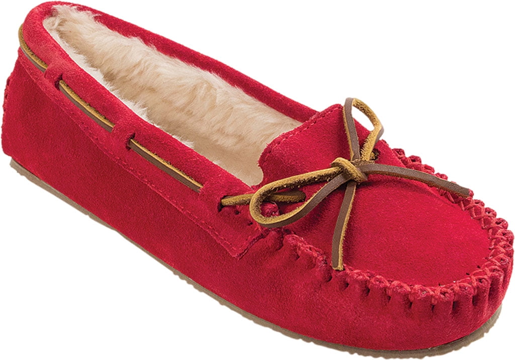 6,7,8,9 &10 Minnetonka Moccasin Women's Chocolate Cally Trapper Moccasins Sizes 