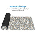 thumbnail image 5 of Vsdgher White Popcorn for Mouse Pad with Stitched Edges,Desk mat for Laptop,Computer & PC, Wristing Pad for Gamer,Office & Home,12 x 31.5 in, 5 of 8