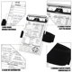 thumbnail image 3 of Juego de rodilleras Easy Vfr Aviation de aluminio para pilotos con soporte para bolígrafos, 3 of 7