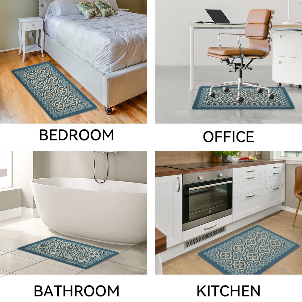 Ray Star Comfort Standing Desk Mat 20''x30'',0.39 Inch Thick Kitchen Mats Anti Fatigue
