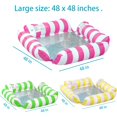 thumbnail image 5 of Sillas inflables para piscina flotantes, paquete de 3 unidades, LUSTERMOON, para verano, 5 of 5