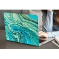 thumbnail image 1 of KSK KAISHEK Plastic Hard Shell Cover Compatible 2012 - 2015 Released MacBook Pro 15 inchs Retina Display No Touch Model: A1398 Marble A 337, 1 of 5
