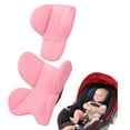 thumbnail image 4 of New Born Car Seat Head Support Head Neck Seat Insert Pad Soft Stroller Cushion Pads Car Seat Insert Cushion Pad Carseat Head & Body Support For Carseats Pushchair Pram Cushion Utility, 4 of 6