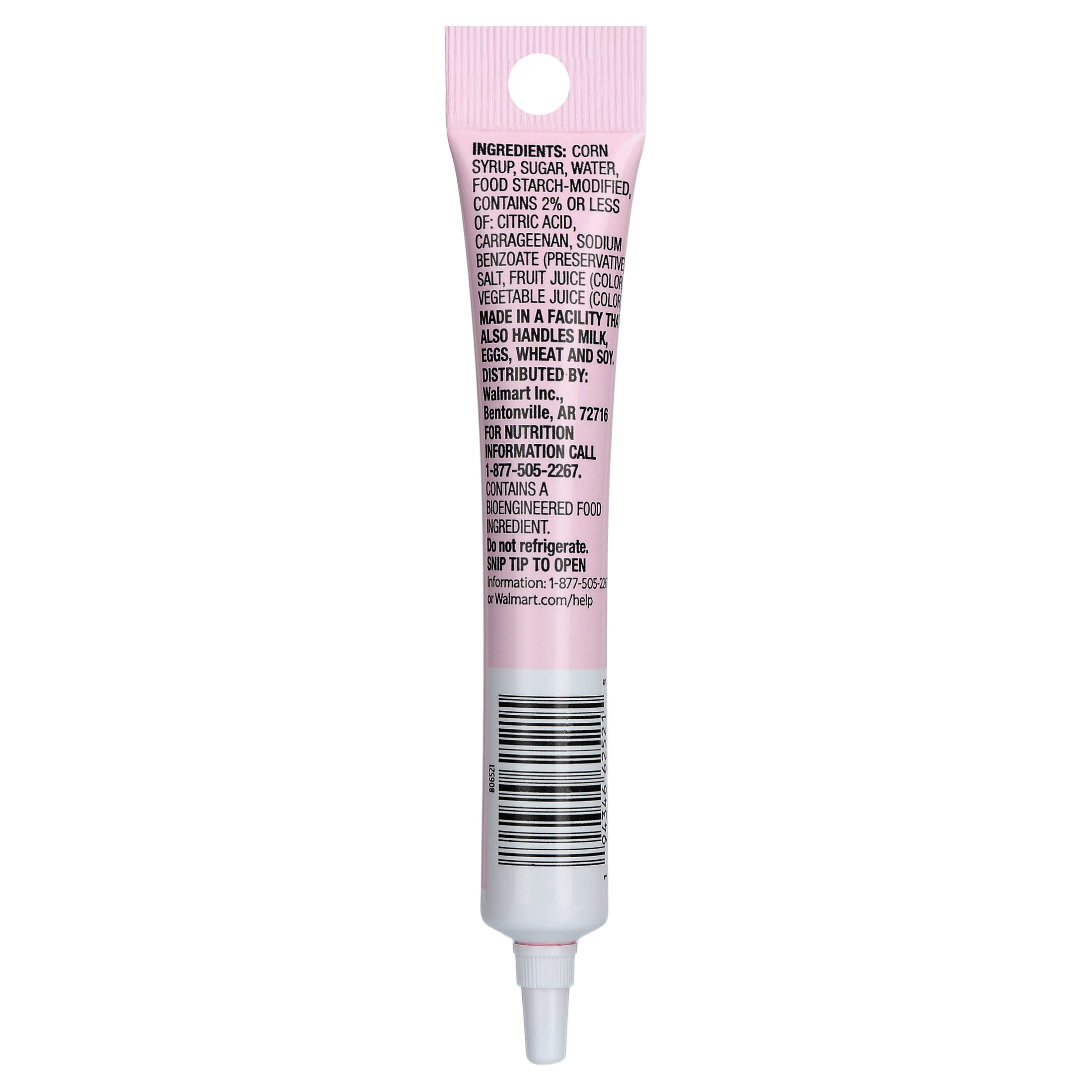 Great Value Decorating Gel, Pink, 1.2 oz