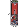 thumbnail image 3 of Spider-Man License Plate Superhero Letter M Sign Home Decoration Wall Decor, 3 of 3