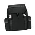 thumbnail image 3 of Mochila de viaje, mochila impermeable, bolsa deportiva con cordón ajustable, mochila de día Negro, 3 of 9