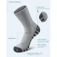 thumbnail image 5 of Athletic Socks Sport Running Calf Socks Performance Cushioned Breathable Crew Socks for Men Women(6 Pairs), 5 of 6