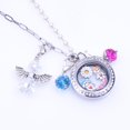 thumbnail image 4 of 20pcs Assorted Color Crystal Dangle Charms Pendant with Lobster Clasp Jewelry Making Accessory Fit Floating Locket Charms Necklaces White, 4 of 6