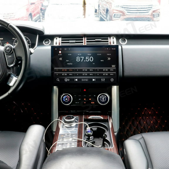 SNATEEN 13.3" Android 13 Car Stereo for Land Rover Executive 2013-2017 Replacement DSP Radio with Wireless CarPlay/Android Auto,GPS Navigation,Fast Boot HD Multimedia Player