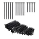 thumbnail image 1 of Pines de cabeza plana Uxcell 0.6/0.8/1 pulgada - 600Pcs (Negro), 1 of 7