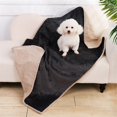 thumbnail image 3 of Bedsure Cat Blanket for Indoor Cats - Waterproof Calming Cat Blankets for Couch Protection, Fleece Pet Blanket, Soft Plush Reversible Throw Furniture Protector, 40"x27",, 3 of 5