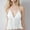 White, variant on SNKSDGM Female White Tank Top Woman Lace Womens White Tank Top with Built in Bra Women Tie Front Lace Top Neck Tank Sexy Going Out Tops Backless Cute Summer Flowy Vest Shirt S