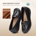 thumbnail image 5 of DREAM PAIRS Women's Loafers Slip On Comfort Dress Shoes with Arch Support, Lightweight Business Casual Work Office Walking Shoes, 5 of 8