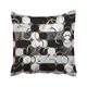 thumbnail image 1 of Funda de almohada ABPHQTO diseño Abstracto Acuarela Negra Con Círculos Trazos Ovalados y Salpicaduras 40x40 cm, 1 of 1