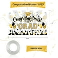 thumbnail image 5 of Congratulations Banner Graduation Decoration Class of 2025 Congrats Grad Banner Backdrop graduation Party Favor Supplies White2, 5 of 8
