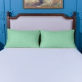 thumbnail image 5 of Ntbay Microfiber Pillowcase set - 2 Pack - Envelope Closure Pillow Cases - King - Mint Green, 5 of 5