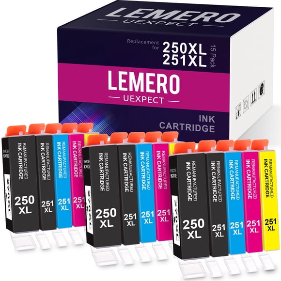 Canon Ink 250 251 Cartridges