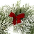 thumbnail image 6 of Northlight Real Touch™ Cedar and White Pine Artificial Christmas Wreath - 30" - Unlit, 6 of 9