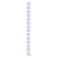 thumbnail image 2 of Bead Landing Clear Glass Leaf Beads, 15mm, 12 Pack, 2 of 2