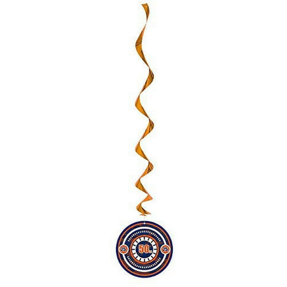 3 Nerf Party Hanging Swirls - 3 Piece