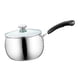 thumbnail image 5 of Cacerola con tapa de vidrio con asas, utensilios de cocina, ollas para sopa, olla pequeña para leche, cacerola para , para acampar, casa, 22cmx12cm perfecl Ollas De Sopa Cacerola, 5 of 8
