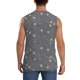 thumbnail image 4 of Fotbe Airplane Routes Around The World Men's Camiseta sin Mangas Estampada para Hombres, Playera Casual para Gimnasio, Entrenamiento, Playa-XX-Large, 4 of 7