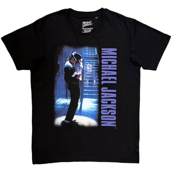 Michael Jackson Unisex T-Shirt: Black Or White Panther Dance (Black)