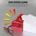 thumbnail image 4 of Sistema de alarma de emergencia para personas mayores | Alerta de baño para discapacitados | Localizador con un botón con cable | Alimentación de 12V | Sonido fuerte de 90-100dB | Alto brillo | Bajo, 4 of 9