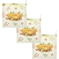 thumbnail image 6 of Coolnut 5 PCS Pumpkins Autumn Treasures Baby Muslin Washcloths, Vintage Style Face Towel Burp Cloths Ultrasoft Absorbent Cotton Bath Wipes Towels for Newborn Boys Girls, 6 of 6