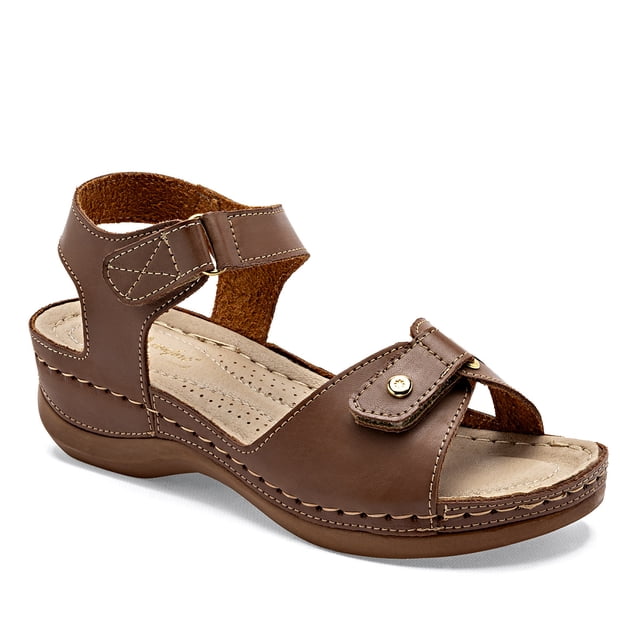 WEDGE MORA CONFORT CAFÉ 128407